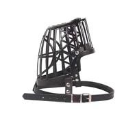 KFGISD, Permet de haleter, de Boire et de s'entraîner, Ajustement Confortable, léger et Durable, empêche de Manger, de Mordre et de mâcher. Protège-Dents for Chien,Muselière pour Chien(Black,No.7)