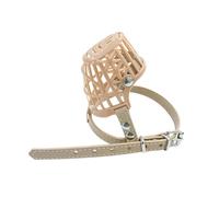 KFGISD, Permet de haleter, de Boire et de s'entraîner, Ajustement Confortable, léger et Durable, empêche de Manger, de Mordre et de mâcher. Protège-Dents for Chien,Muselière pour Chien(Brown,No.7)