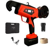 KFGISD, Pince à Branches de Jardin avec 2 Piles, 4 Niveaux réglables, diamètre de Branche Maximal de 25 mm, Outil de Ligature for concombres,Machine à Lier Les Plantes