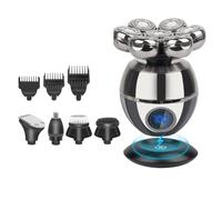 KFGISD, Rasoir électrique 5 en 1 for homme, rasoir for tête chauve, tondeuse à cheveux for homme chauve, tondeuse à barbe, machine à raser for chauve,Rasoir
