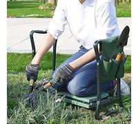 KFGISD, Repose-Genoux et siège de Jardin, Tabouret Pliant, Chaise Portable avec Sac à Outils, tabourets de Jardinage Pliables, Coussin de Genou EVA,Tabouret de Jardin