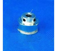 KFGISD, Roue synchrone 2GT 20T 30T 40T 60T, largeur 10 mm, alliage d'aluminium for courroie GT2, trou central 5/6/8/10/12 mm, 1 pièce,Poulie synchrone(8mm 60T 10)