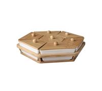 KFGISD, Service divisé avec 7 Compartiments Amovibles, Plat à apéritif, Bol à collation for fête, Cuisine, Fruits,Plateau à collation