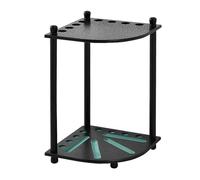 KFGISD, Support d'angle for Billard, Support au Sol for 8 queues de Billard, Solution de Rangement Durable et élégante for Billard,Râtelier à queues de Billard