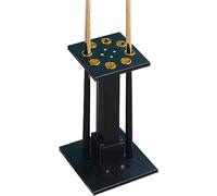 KFGISD, Support sur Pied for 8 queues Maximum - Idéal for Les Maisons, Les Clubs, Les écoles, Les salles de Billard, Les Bars et Les salles de Sport,Râtelier à queues de Billard(Black)