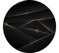 KFGISD, Tapis antibruit, Tapis de Sol insonorisant for Piano, Tapis de Maison, Tapis Rond 100/120/160 cm for la Maison et Le Magasin,Tapis insonorisant pour Piano(160cm)