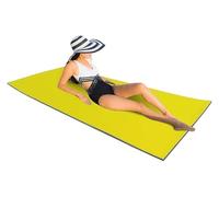 KFGISD, Tapis Flottant en Forme de nénuphar, Matelas d'eau Flottant, Matelas Flottant for la détente et Les Loisirs, for la Plage, Le lac et la Piscine,Coussin Flottant(Yellow,3mx1.5mx2.2cm)