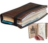 KFGJ Agenda Indiana Jones Graal, réplique d'accessoires de film classique, journal vintage, livre créatif de collection, meilleur cadeau, Raiders of the Lost Ark, pour les fans du film Indiana Jones,