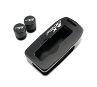 KFHBNI Coque de Clé Coque de clé CNC pour moto, accessoires pour F900R 2020 et F900XR 2020, protection de clé, capuchon de valve de pneu(1 set F900XR Black)
