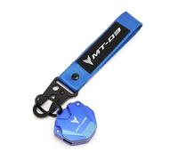 KFHBNI Coque de Clé Pour MT-03 MT-07 MT-09 FZ SP Accessoires Motos Boîtier De Clé CNC(MT03 Blue)