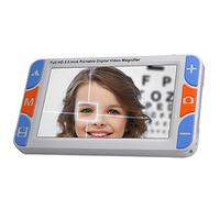 KFHDSAS Aide À La Lecture Numérique 5,0 Pouces, Loupe Vidéo Zoom 3-48X, 26 Modes De Couleur, Sortie AV/TV/HDMI, for Lire, Écrire, Visualiser des Cartes, des Livres