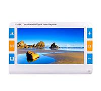 KFHDSAS Loupe Numérique 7 Pouces, 26 Modes De Couleur, Zoom 2x-32x, Sortie AV HDMI vers Téléviseur, for La Lecture, L'écriture, La Visualisation De Cartes Et De Livres for Les Personnes Malvoyantes.