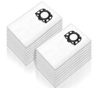 KFI 357 Lot de 16 sacs d'aspirateur pour Kärcher WD2 Plus / WD3 / WD3 Battery/SE 4001 / SE 4002 / KWD1-3 / WD3.200 - Sacs extrêmement résistants à la déchirure 2.863-314.0