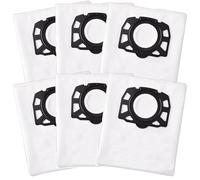 KFI 357 Lot de 6 sacs d'aspirateur en non-tissé pour Kärcher WD2 WD3 KWD1 KWD2 KWD3 WD3.200 - WD3.800 M/SE4001/SE4002 2.863-314.0