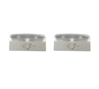 KFJFDHES Lampe de Lecture pour Toit de Voiture Q2-2X lampe de lecture grise lampe intérieure/adapté for 9N 6R T5 2002-2015 Bora 2002-2005 Caddy 2004-2015 Fabia Seat 6QD947105