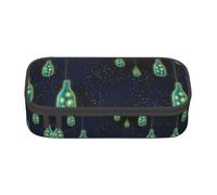Kfjghhl Belle trousse à crayons en forme de bouteille sous le ciel nocturne pour filles et garçons - Grande capacité - Compartiments à fermeture éclair