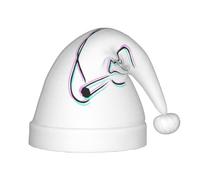 Kfjghhl Chapeau de Père Noël fumeur pour enfants Chapeaux de Noël Couvre-chef Unisexe Chapeau de Noël Chapeau de Nouvel An Fête festive