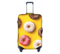 Kfjghhl Donut Housse de protection lavable pour valises de 45,7 à 81,3 cm, blanc, M