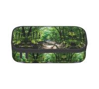 Kfjghhl Grande trousse à crayons avec compartiments à fermeture éclair pour filles et garçons Motif paysage