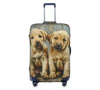 Kfjghhl Housse de protection lavable pour valises de 45,7 à 81,3 cm, blanc, XL