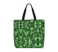 Kfjghhl Monstera Deliciosa Sac fourre-tout banane en palmier grande capacité avec fermeture éclair pour femme et fille