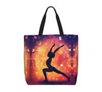 Kfjghhl Sac fourre-tout de grande capacité avec fermeture éclair pour femme et fille - Sac de magasin pour le travail, l'université et le quotidien