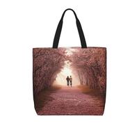 Kfjghhl Sac fourre-tout pour vélo de Saint-Valentin, grande capacité, fermeture éclair, pour femme, fille, travail, université, quotidien