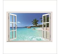 kfjhgbdshhj Papier peint photo, effet aquarelle 3D papillon et vigne fleurie, papier peint intissé 3D, décoration murale, tableau, salon, 250 cm x 175 cm