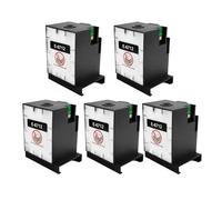 KFJHTWG 1-5pcs T6712 Tank d'entretien Compatible avec WF-6090 6091 6093 6590 6593 8010 8090 8093 8510 8590 8591 Imprimantes(T6712-5PCS)