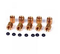 KFJHTWG 20 pcs cuivre o Anneaux compatibles avec Les amortisseurs DX4 Compatible avec Les Tubes d'encre 4x3 mm et 3x2 mm(3x2mm)