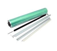 KFJHTWG Kit d'unité de Tambour, Brosse de Nettoyage OPC, Rouleau de Cire, Barre de Cire DU105 DU106, Compatible avec C1060 C1070L C2060 C2070L C3060(1set with B OPC)