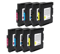 KFJHTWG SG400 SG800 Cartouche d'encre Compatible Couleur Compatible avec Virtuoso SG3100 SG3110 SG3200 SG2100 SG2010 SG7100 SG7200 Utilisation Compatible(2Set 8PCS)