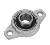 KFL004 Roulements de Bloc D'oreiller à Bride de 20 Mm en Alliage de Zinc en Acier chromé Roulement monté sur Bride Auto-alignant Idéal pour Imprimante 3D et Tige D'arbre