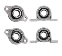 KFL08 KP08 KFL000 KP000 KFL001 KP001 Support d'arbre de roulement Roulements à rouleaux sphériques en alliage zinc Boîtier palier semelle(Kfl000 10mm)