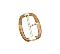 KFMON - Boucle intérieure en résine 30~50MM, écharpe en Soie, Boucle à 3 Vitesses, Simple, Trench Coat, Boucle de Ceinture avec Trous pour la réparation de la Ceinture de Manteau, 2/4 pièces