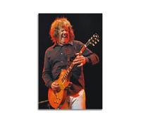 KFNICCE Poster décoratif sur toile de Gary Moore Musicien - Poster mural et image d'art moderne pour chambre à coucher - 50 x 75 cm