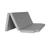 KFoam.es Matelas Camping-Car Pliable pour Renault Trafic, Opel Vivaro et Nissan Primastar (2002-2014) 155x190x8 cm Couleur Gris Bed Camper