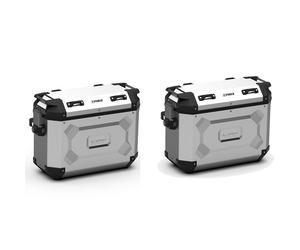 KFR37APACK2 - Paire de valises latérales Kappa MONOKEY K-FORCE aluminium 37 Lt