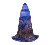 KFRXXZQB Beauty Grand Canyon - Cape à capuche imprimée pour jeunes - Cape imprimée réglable pour événements d'Halloween, théâtre scolaire et costumes S