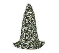 KFRXXZQB Cold Tree Camouflage - Cape à capuche pour jeunes - Cape imprimée réglable pour événements d'Halloween, théâtre scolaire et costumes, taille S