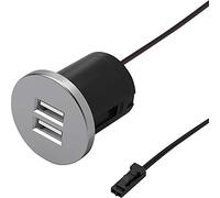 KFV Double prise USB encastrable 5 V max. 2100 mA