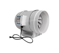 KFVMVTDW Ventilateur de conduit, ventilateur d'extraction, surpresseur à flux diagonal(10 inch plug-in 250mm copper motor)