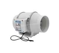 KFVMVTDW Ventilateur de conduit, ventilateur d'extraction, surpresseur à flux diagonal(4inch large plug 100-110mm)