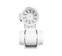 KFVMVTDW Ventilateur de conduit, ventilateur d'extraction, surpresseur à flux diagonal(8 inch 200mm set)