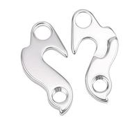 Kfwfuaee 1 paire de crochets pour queue de vélo - Adaptateur en aluminium - Pattes de transmission - Crochet de queue de vélo - Cintre arrière de vélo