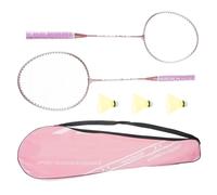 Kfwfuaee 1 paire de racquet de badminton professionnel - Selle légère Shuttlecocks Racquet pour l'extérieur - Durée.