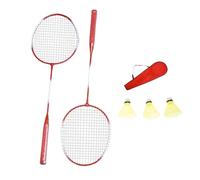 Kfwfuaee 1 paire de raquettes de badminton légères - Raquette de badminton professionnelle pour adultes et enfants - Double racquet