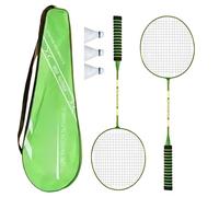 Kfwfuaee 1 paire de raquettes de badminton légères - Raquette de badminton professionnelle pour adultes et enfants - Double racquet