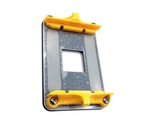 Kfwfuaee AM4 Support de plaque arrière en métal d'origine pour la sécurité du radiateur AMD4 Pince de base Installation facile