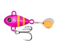 Kfwfuaee Appât à lame à couler rapide de 20 g avec motif de nage des yeux efficace en eau douce et salée Appât de pêche portable
